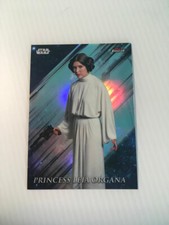 2018 Topps Star Wars Finest Princess Leia Organa #75 Base Card NM