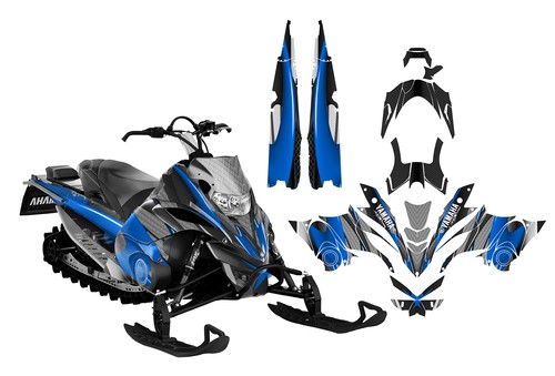 2008 2014 Yamaha FX Nytro Graphics Decal Kit with 144 tunnel 24 mil design 1533 - Foto 1 di 19