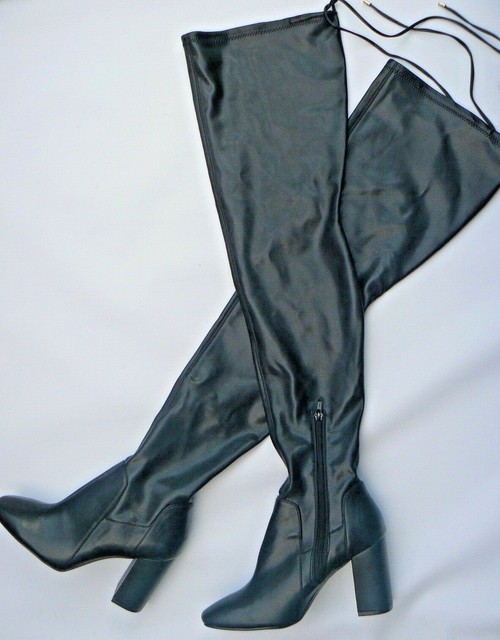 over the knee boots heels uk