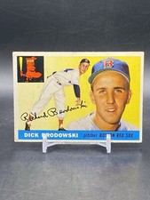 1955 Topps #171 Dick Brodowski Boston Red Sox Vintage High Number Card VTG