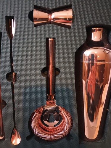 VonShef - 5 Piece  - Parisian Cocktail Set NEW IN BOX FREE SHIPPING - Picture 3 of 7