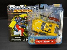 Transformers Energon Hot Shot Yellow New Factory Sealed 2003 Robots in Disguise