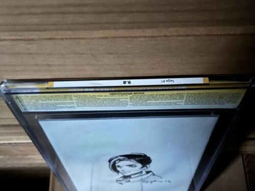 Saga (2012) #1 CGC signiert & skizziert von Fiona Heftklammern Rückseite Abdeckung 9,8 NM/MT selten - Bild 6 von 6