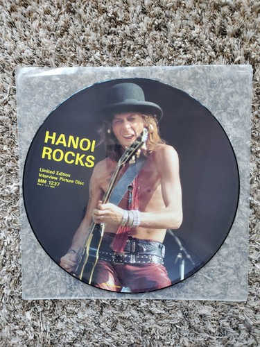 HANOI ROCKS | LIMITED EDITION INTERVIEW PICTURE DISC | 12" VINYL - Picture 1 of 2