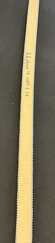 KIPPYS Custom Calf Hair Bezel Crystals Cowgirl Belt Silver-44 1/8" long - Picture 8 of 11