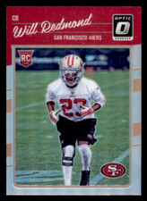 2016 Donruss Optic Will Redmond  Holo  #147 San Francisco 49ers