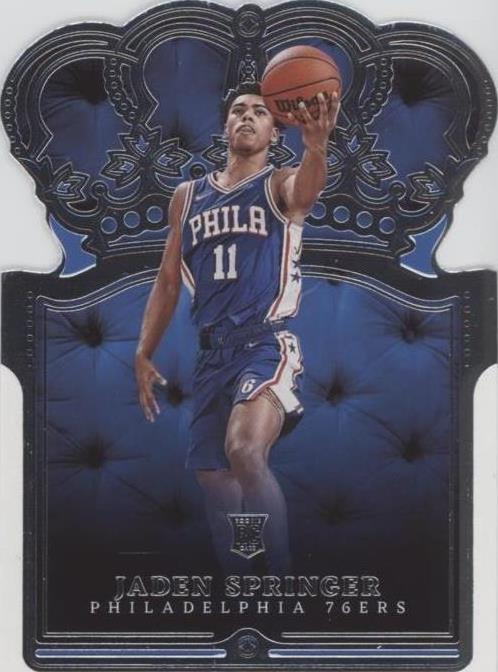 2021-22 Panini Crown Royale - Jaden Springer #35 - 1 of 2