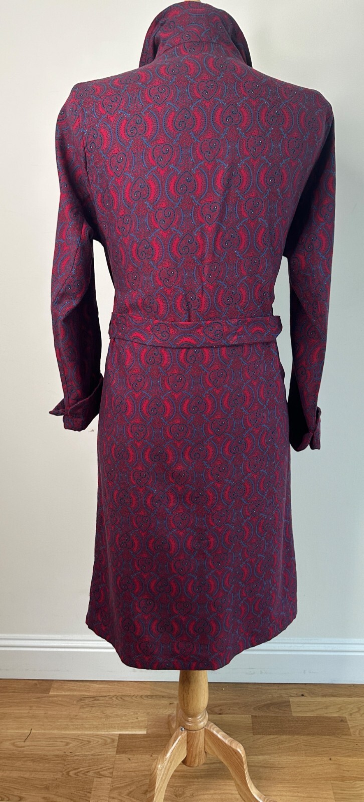 STUNNING GENTS VINTAGE 1960s VIYELLA PAISLEY SMOKING JACKET DRESSING