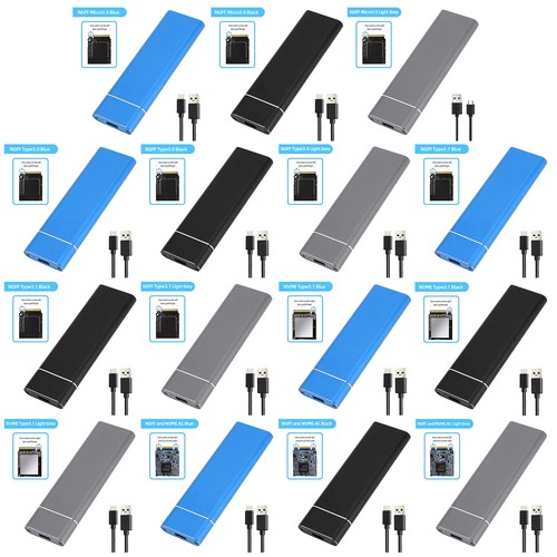 USB 3.1 TYPE-C zu M.2 NGFF SSD Gehäusegeschwindigkeit 6 Gbps für 2230/2242/2260/ - Afbeelding 11 van 21