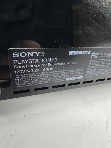 SONY PLAYSTATION 3 PS3 FAT CECHE01 BACKWARDS COMPATIBLE 320 GB - Picture 4 of 14
