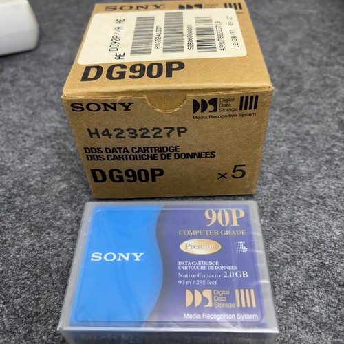 Data Catridge Sony DG90P + QTR-4 - 3M Imation DDS-90 - Fujifilm DC2120 - Photo 3/5