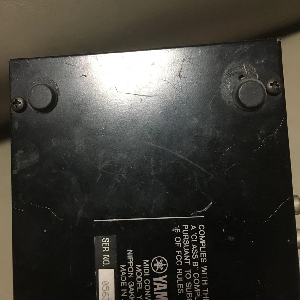 YAMAHA YMC10  MIDI Musical Instruments Digital Interface Converter Black Good - Image 3 of 4