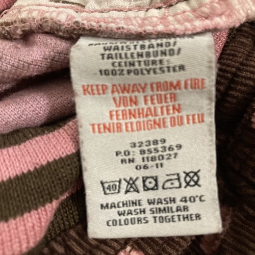 Pantalones de Pana Mini Boden Niñas Talla 4 Marrón Con Grandes Lunares Rosados 2011 Leer - Imagen 8 de 11