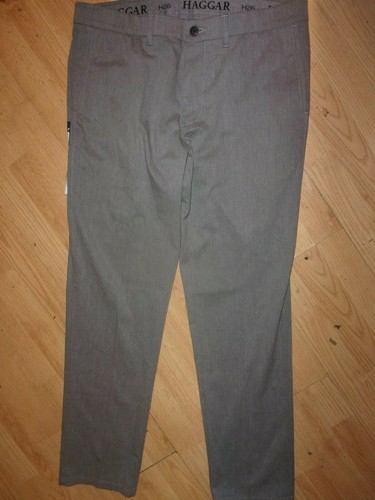 New Haggar H26 Slim Fit No Iron Dress 