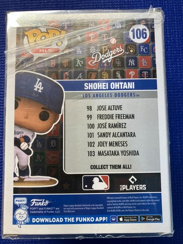 Shohei Ohtani Signed Autographed Funko Pop Los Angeles Dodgers MLB w/HeritageCOA - Picture 5 of 7