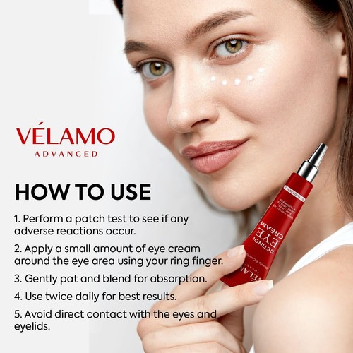 Eye Cream for Dark Circles and Puffiness, Retinol Eye Cream - Picture 5 of 9