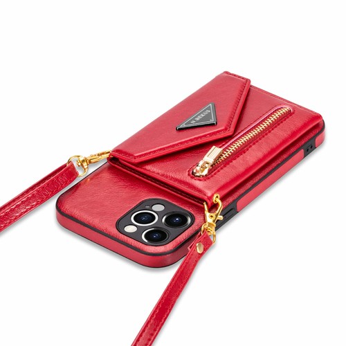 For iPhone 15 14 13 12 11 Pro Max XS XR 876+ Leather Wallet Crossbody Strap Case - Picture 57 of 73
