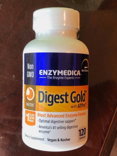 Enzymedica Digest Gold Digestive Enzymes Capsules - 120 Count