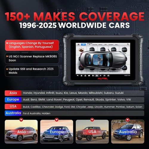 Autel MaxiCOM MX900 as MK900BT MK900 Pro Car All System Diagnostic Scanner Tool - Picture 6 of 18