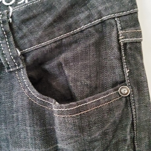 Cest Toi Bootcut Womens Size 7 Vintage Black Jeans Zipper Pocket #RC1277 - Picture 8 of 21