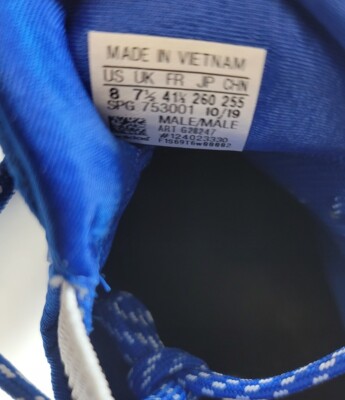 Adidas Icon V Boost Three Stripe Blue Men display picture 1