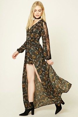 skort maxi dress
