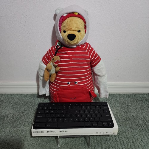 New open box HP TouchPad Wireless Bluetooth Keyboard FB344AA#AC3 Hewlett Packard - Picture 5 of 9