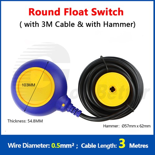 Float Switch Water Water Level Liquid Sensor Tank Pool Pump Tower 1.2M-6M Cable - Picture 30 of 34