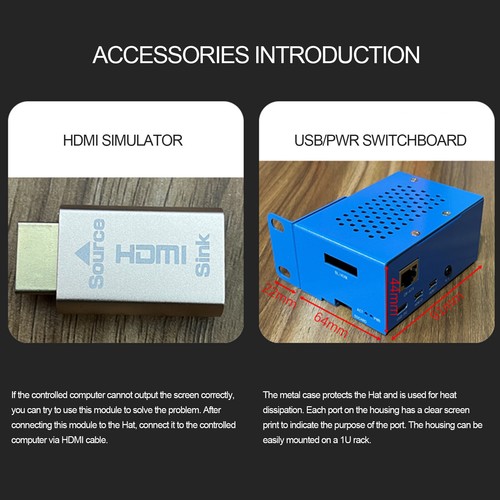 BliKVM V3 Hat Télécommande Serveur Opération Maintenance Kvm Maintenance Overip - Afbeelding 4 van 11