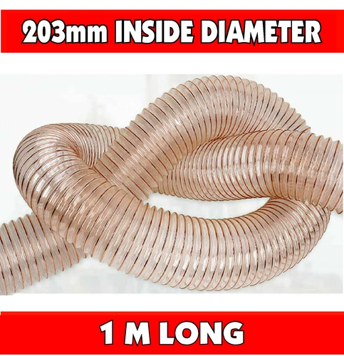 Hose Dust Ducting Ventilation CNC PU Flexible Air Exhaust Pipe 25mm to 300mm - Picture 85 of 127