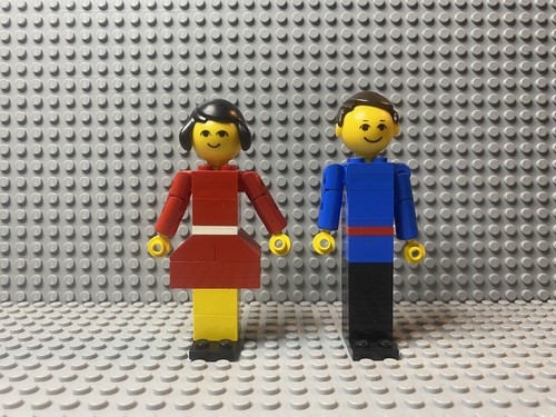 LEGO® Homemaker - (200) Family - 5 Großkopffiguren aus dem Jahr 1974 - Bild 4 von 6