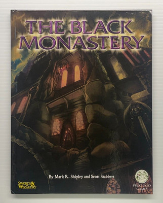 The Black Monastery (Hardcover) by Frog God Games