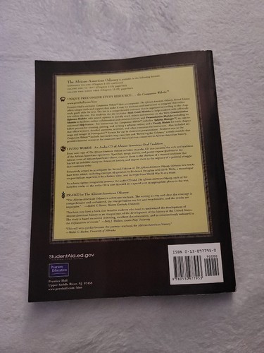 The African-American Odyssey since 1863 by William C. Hine, Darlene Clark... - Picture 2 of 3