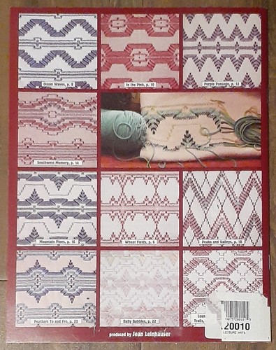 Learn To Make Monk's Cloth Afghans Marilyn Magly 10 Designs Vtg Booklet - Picture 3 of 3