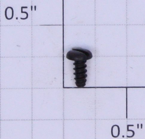 Lionel #4 x 1/4" 41-42-51 Black Slotted Pan Head Self Tapping Mounting Screw (24 - Picture 1 of 1