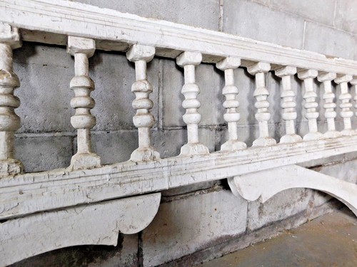 Antique 1800's Wooden FRETWORK Gingerbread & CORBELS Porch Trim Railing ORNATE - Picture 5 of 12