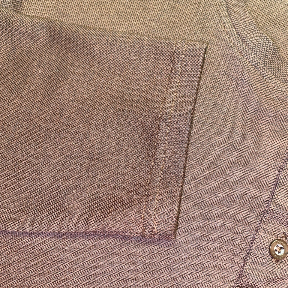 SKECHERS Men’s XL Active Long Sleeve Stretch Burgundy T-Shirt - Image 4 of 4