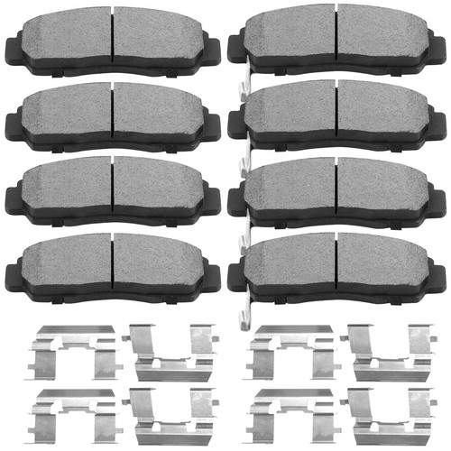 8Pcs Complete Front & Rear Ceramic Brake Pad Kit for Acura CSX TSX Honda Accord - Picture 2 of 5