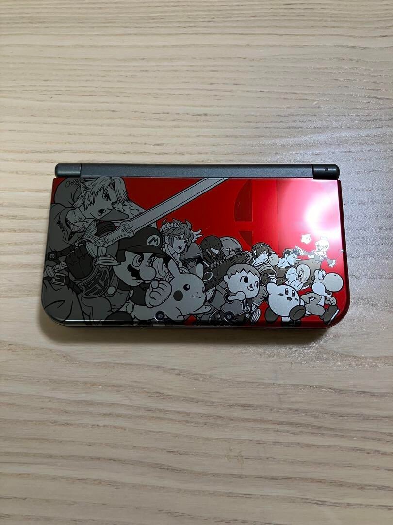 Nintendo 3DS LL Console Super Smash Bros. Edition Red | eBay