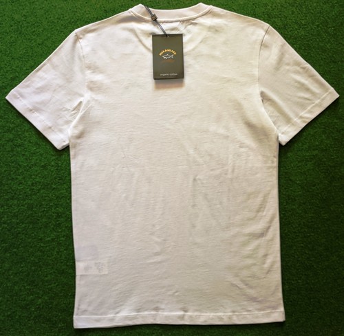 PAUL&SHARK White Slim Fit T-shirt Size M - Picture 6 of 6