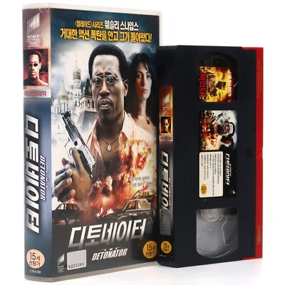 The Detonator (2006) Korean Late VHS [NTSC] Korea Wesley