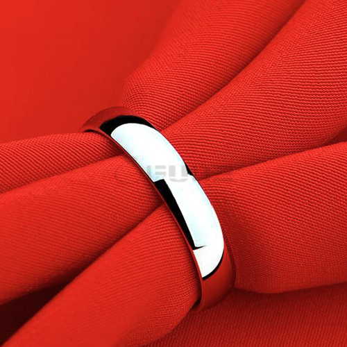 Titanium Steel Comfort Fit Wedding Engagement Band Finger Rings Unisex Size 6-13 - Picture 40 of 108