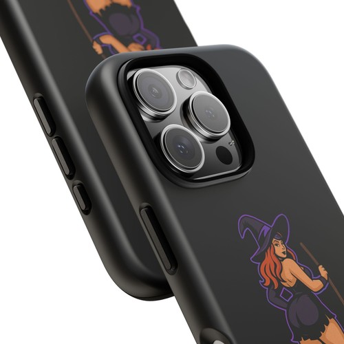 Tough Cases: Thick Witch Phone Case, Halloween Gift, Witchcraft Accessories - 第 9/139 張圖片