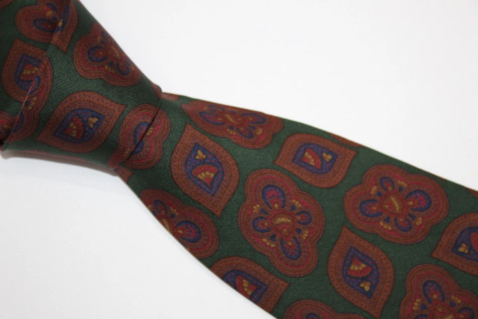 Corbata de seda REGENCY HOUSE Hecha en Italia F49713 Foto 3 de 4