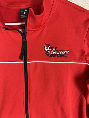 Nike Red Foxes Giacca con Zip Donna Grande Marista Basket Rosso - Foto 4 di 9