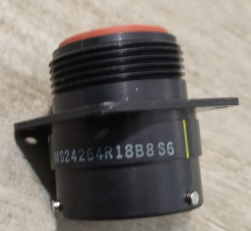 Cinch Circular Connector Plug MS24266R18B8S6 - Picture 2 of 3