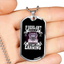 If Diesel Ain'T Burnin' Truckers Dog Tag Stainless Steel Or 18k Gold W 24\