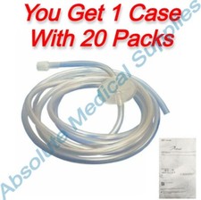 *20-Packs* DeRoyal Laparoscopic Insufflation Tubing Econo 0.1 Micron V28-0207