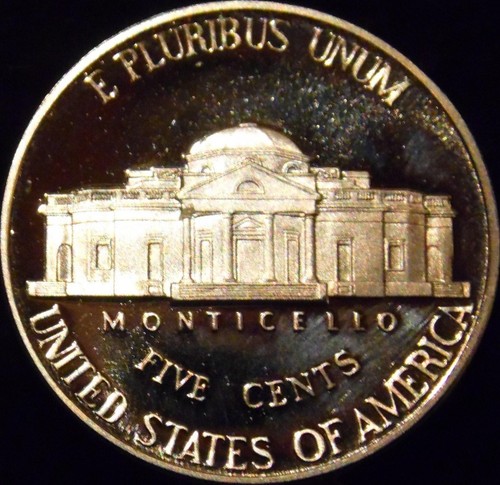 1994-S Jefferson Nickel Gem Proof Uncirculated - Picture 2 of 2