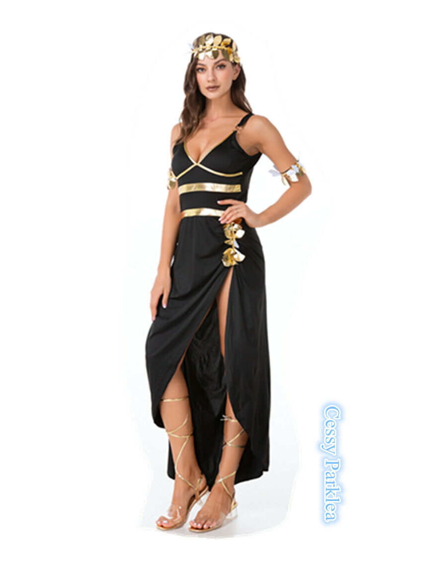 Goddess costume black hotsell